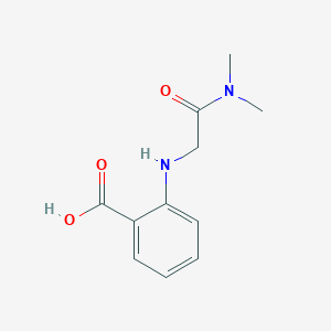 molecular formula C11H14N2O3 B358579 2-{[2-(Dimethylamino)-2-oxoethyl]amino}benzoic acid CAS No. 924846-10-6