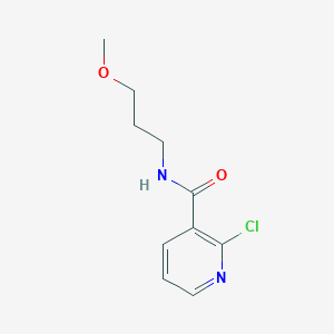 molecular formula C10H13ClN2O2 B358616 2-chloro-N-(3-methoxypropyl)nicotinamide CAS No. 547706-96-7