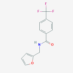 N-(2-furylmethyl)-4-(trifluoromethyl)benzamide