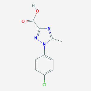 1-(4-chlorophenyl)-5-methyl-1H-1,2,4-triazole-3-carboxylic acid