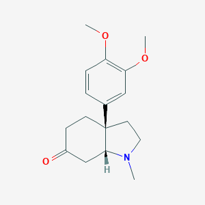 molecular formula C17H23NO3 B035894 Mesembrine CAS No. 468-53-1