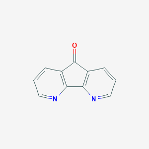 molecular formula C11H6N2O B035911 4,5-二氮杂芴-9-酮 CAS No. 50890-67-0