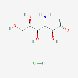 molecular formula C6H14ClNO5 B035946 Kanosamine hydrochloride CAS No. 57649-10-2