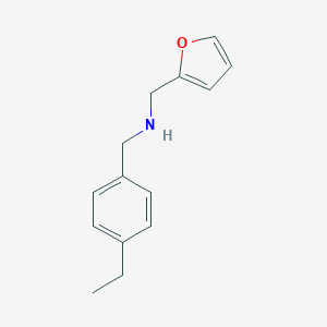 (4-Ethyl-benzyl)-furan-2-ylmethyl-amine