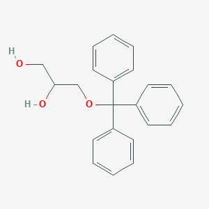 molecular formula C22H22O3 B359567 3-Trityloxypropane-1,2-diol CAS No. 18325-46-7