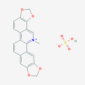 molecular formula C20H15NO8S B000036 Sanguinarine sulfate CAS No. 8006-58-4