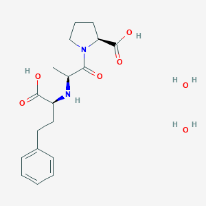 molecular formula C18H28N2O7 B000360 Enalaprilat CAS No. 84680-54-6