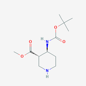 trans-4-Boc-Amino-piperidine-3-carboxylic acid methyl ester