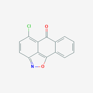molecular formula C14H6ClNO2 B360123 5-Chloro-anthra[1,9-cd]isoxazol-6-one 