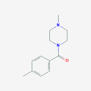 molecular formula C13H18N2O B360126 (4-Methylpiperazin-1-yl)(p-tolyl)methanone CAS No. 219989-25-0