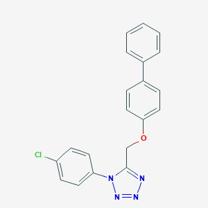 5-[(biphenyl-4-yloxy)methyl]-1-(4-chlorophenyl)-1H-tetrazole