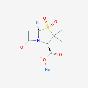 molecular formula C8H10NNaO5S B000361 Sulbactam sodium CAS No. 69388-84-7