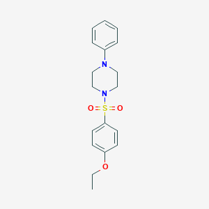 1-[(4-Ethoxyphenyl)sulfonyl]-4-phenylpiperazine