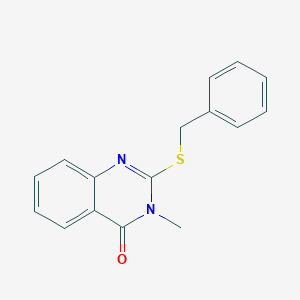 2-Benzylsulfanyl-3-methylquinazolin-4-one