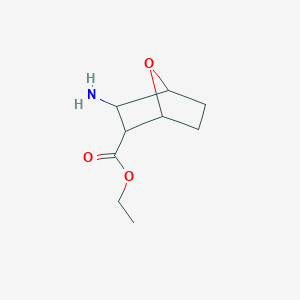 Ethyl 3-amino-7-oxabicyclo[2.2.1]heptane-2-carboxylate