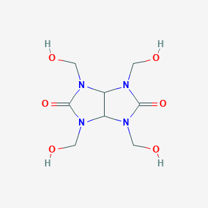 molecular formula C8H14N4O6 B036141 Tetramethylol acetylenediurea CAS No. 5395-50-6