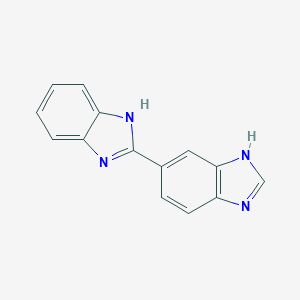 molecular formula C14H10N4 B361421 2-(3H-benzimidazol-5-yl)-1H-benzimidazole CAS No. 41292-72-2