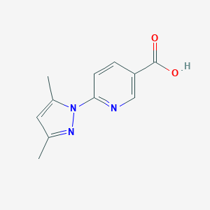 6-(3,5-dimethyl-1H-pyrazol-1-yl)pyridine-3-carboxylic acid