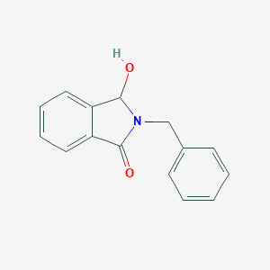 molecular formula C15H13NO2 B361757 2-benzyl-3-hydroxy-3H-isoindol-1-one CAS No. 17448-14-5