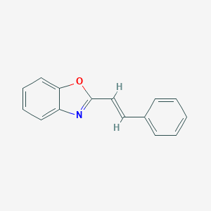molecular formula C15H11NO B361819 (E)-2-Styrylbenzoxazole CAS No. 78685-70-8