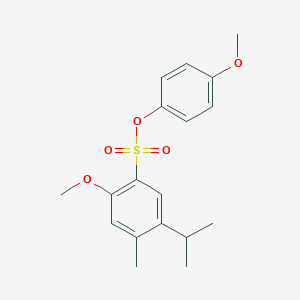 4-Methoxyphenyl 5-isopropyl-2-methoxy-4-methylbenzenesulfonate