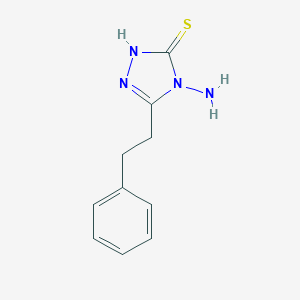 4-amino-5-(2-phenylethyl)-4H-1,2,4-triazole-3-thiol