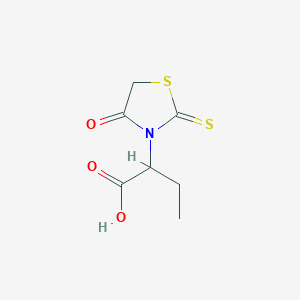 2-(4-Oxo-2-thioxo-1,3-thiazolidin-3-yl)butanoic acid