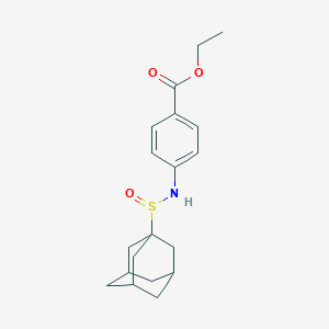 Ethyl 4-(1-adamantylsulfinylamino)benzoate