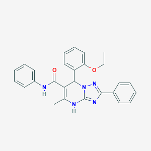 7-(2-ethoxyphenyl)-5-methyl-N,2-diphenyl-4,7-dihydro-[1,2,4]triazolo[1,5-a]pyrimidine-6-carboxamide