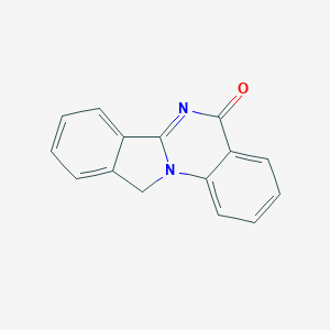 molecular formula C15H10N2O B362662 5H,11H-isoindolo[2,1-a]quinazolin-5-one CAS No. 26963-23-5