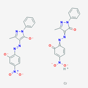 molecular formula C32H23CrN10O8-3 B036267 Solvent Red 8 CAS No. 33270-70-1