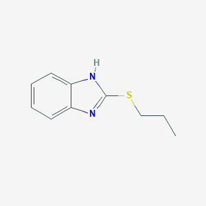 1H-benzimidazol-2-yl propyl sulfide