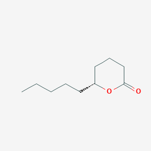molecular formula C10H18O2 B036277 delta-Decalactone, (+)- CAS No. 2825-91-4