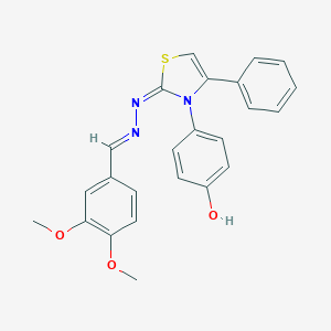 molecular formula C24H21N3O3S B363135 MFCD03130846 CAS No. 536727-93-2