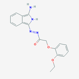molecular formula C18H18N4O3 B363378 MFCD05023081 