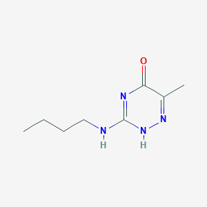 3-(butylamino)-6-methyl-1,2,4-triazin-5(4H)-one