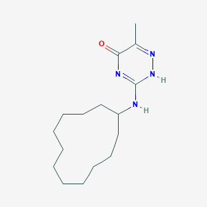 3-(cyclododecylamino)-6-methyl-1,2,4-triazin-5(4H)-one