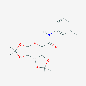 molecular formula C20H27NO6 B363522 N-(3,5-dimethylphenyl)-4,4,11,11-tetramethyl-3,5,7,10,12-pentaoxatricyclo[7.3.0.0^{2,6}]dodecane-8-carboxamide CAS No. 1093408-00-4