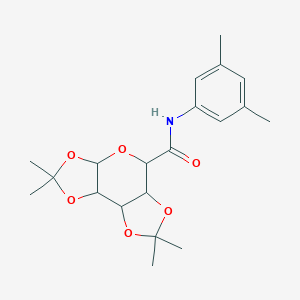 N-(3,5-dimethylphenyl)-4,4,11,11-tetramethyl-3,5,7,10,12-pentaoxatricyclo[7.3.0.0^{2,6}]dodecane-8-carboxamide