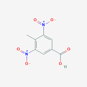 molecular formula C8H6N2O6 B364031 4-Methyl-3,5-dinitrobenzoic acid CAS No. 16533-71-4