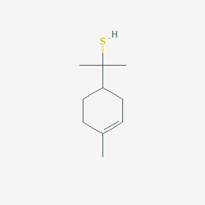 molecular formula C10H18S B036435 1-对薄荷烯-8-硫醇 CAS No. 71159-90-5