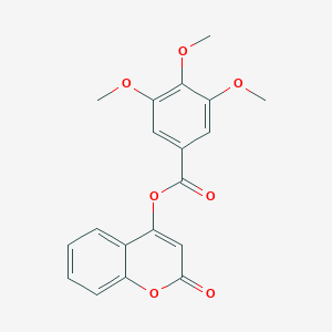 2-oxo-2H-chromen-4-yl 3,4,5-trimethoxybenzoate