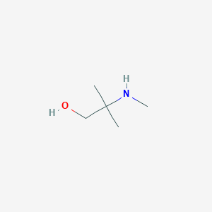 molecular formula C5H13NO B036536 2-Methyl-2-(methylamino)propan-1-ol CAS No. 27646-80-6