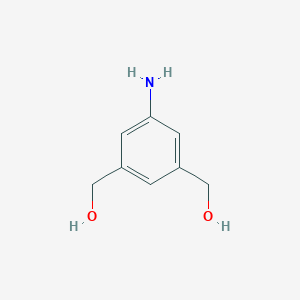 molecular formula C8H11NO2 B036545 5-Amino-1,3-dihydroxymethylbenzene CAS No. 71176-54-0