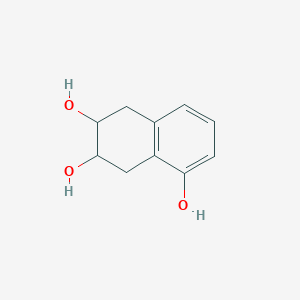 molecular formula C10H12O3 B036547 5,6,7,8-Tetrahydronaphthalene-1,6,7-triol CAS No. 344764-57-4