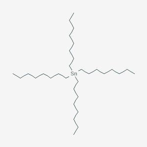molecular formula C32H68Sn B036588 Tetraoctyltin CAS No. 3590-84-9