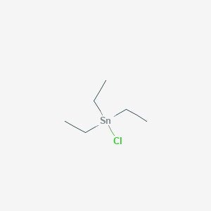 molecular formula C6H15ClSn B036597 Triethyltin chloride CAS No. 994-31-0