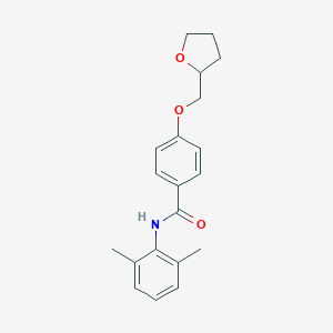 N-(2,6-dimethylphenyl)-4-(tetrahydrofuran-2-ylmethoxy)benzamide