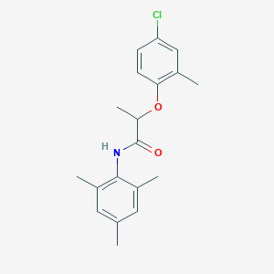 2-(4-chloro-2-methylphenoxy)-N-(2,4,6-trimethylphenyl)propanamide