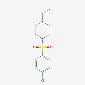 1-(4-Chlorophenyl)sulfonyl-4-ethylpiperazine